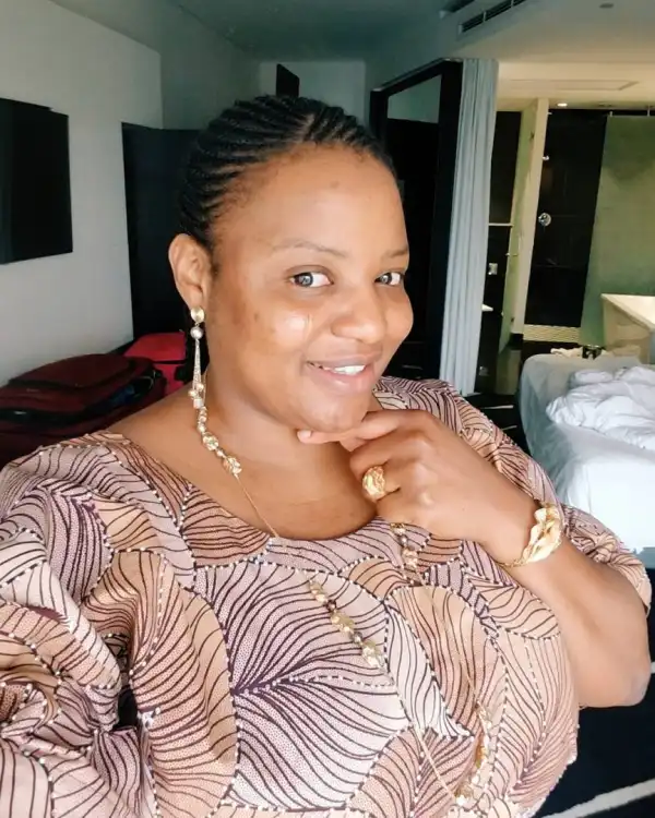 Actress Funke Adesiyan All Swagged Up In APC Campaign Cloth